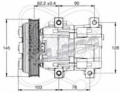 ELECTRO AUTO 20v1011 -  Компрессор, кондиционер